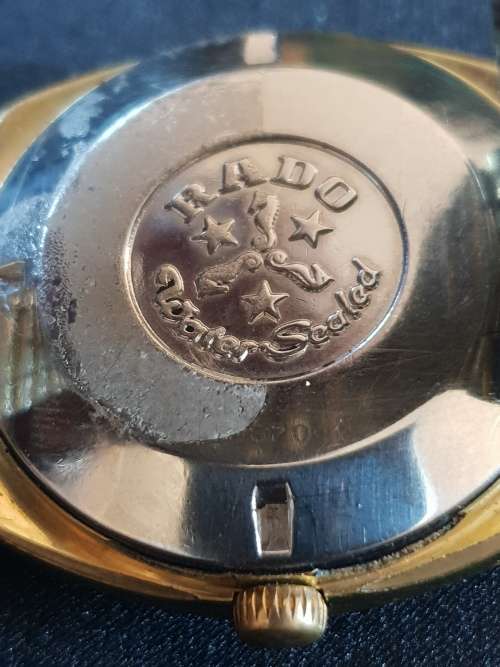 Vintage collectable Rado Musketier 3 Automatic watch with day date from 1970's