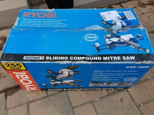 Ryobi  mitre saw in box 254mm CSS1800 Watt