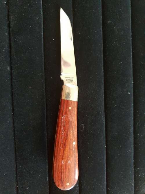 Collectable Joseph Rodgers pocket knife with laminated Rosewood handle