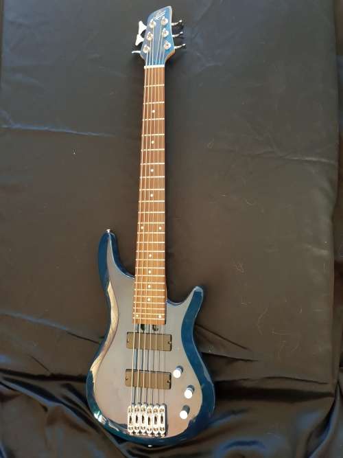 Oscar Schmidt 6 string bass guitar