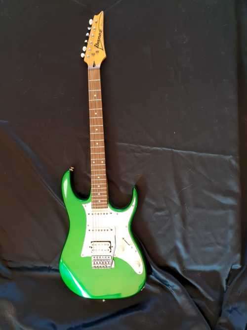 Ibanez RX series green electric guitar