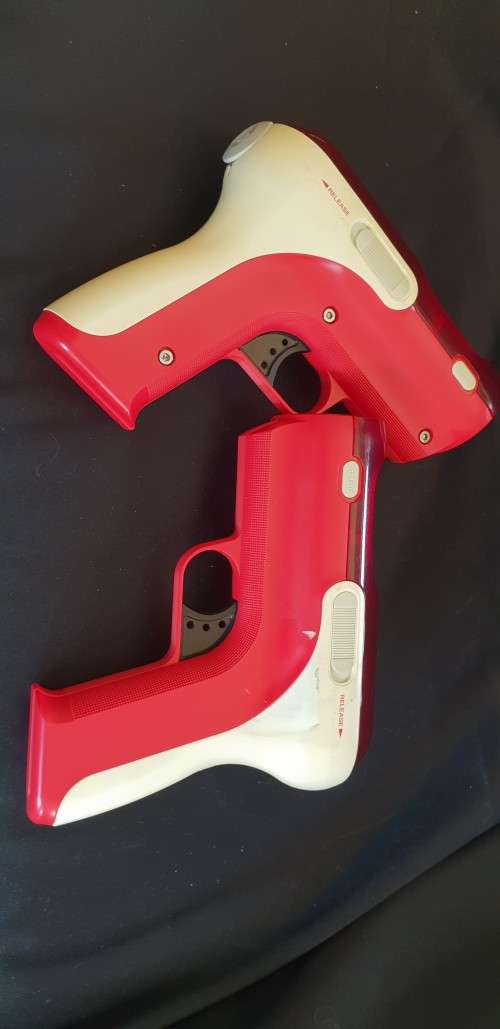 Set of 2 PlayStation 3 gun holder for remote