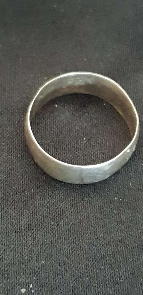 Genuine sterling silver gents ring