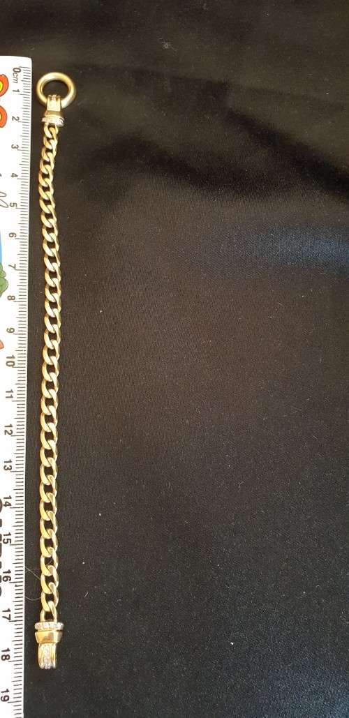 Stunning *to nice to mention* 9ct gold bracelet with 16x natural diamonds!!