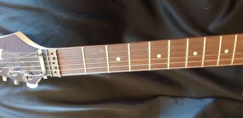 Ibanez Gio blue fancy electric guitar