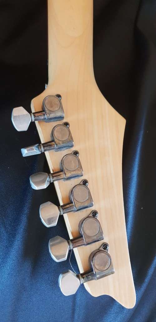 Ibanez Gio blue fancy electric guitar