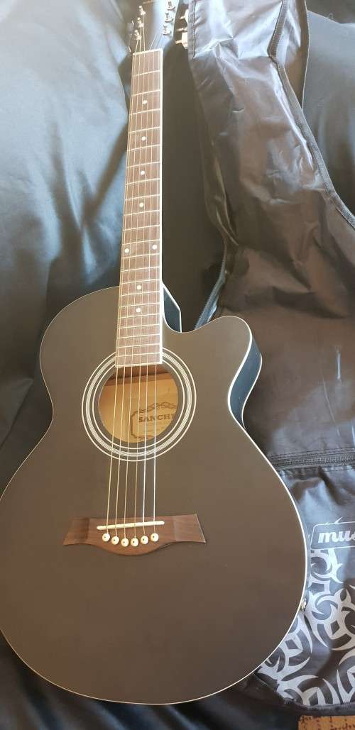 Sanchez Acoustic Electric guitar with AEC38L