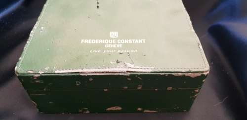 Frederique Constant FC-265B3C6 Persuasion Swiss Moonphase Calendar Mens Watch with black dial