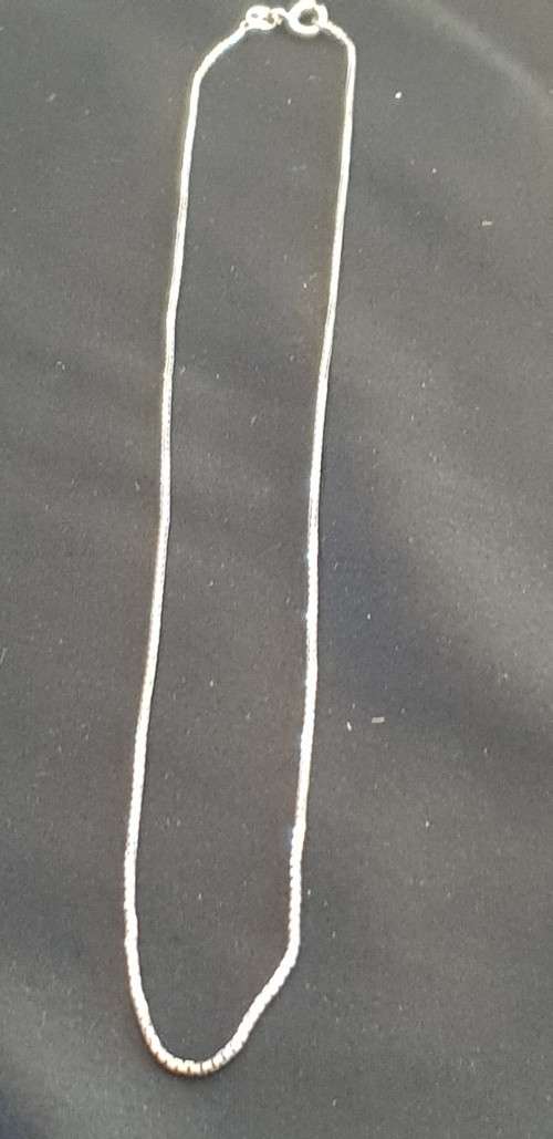 sterling silver chain-ideal for dainty pendant!