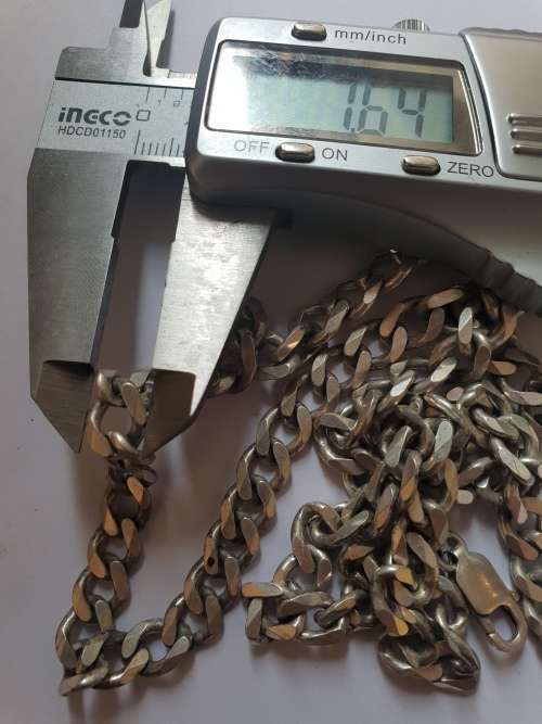 Gents stunning heavy duty sterling silver chain