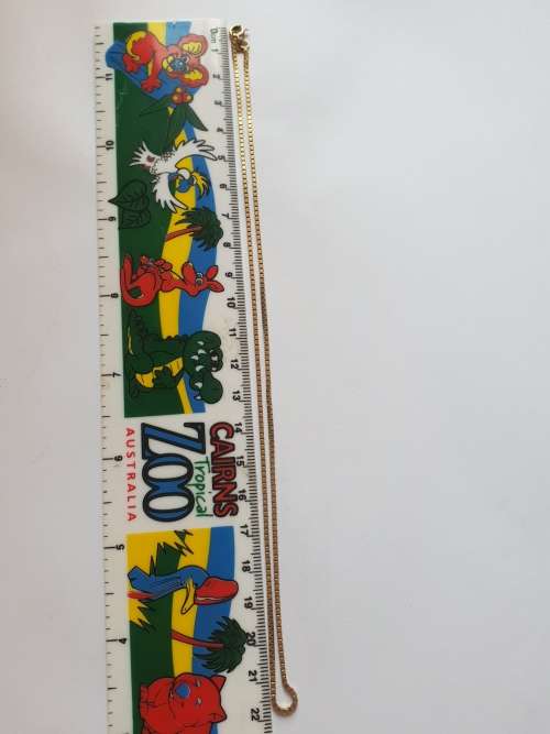 14ct gold necklace ideal for pendants