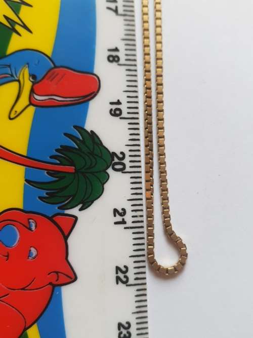 14ct gold necklace ideal for pendants