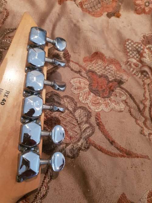 Ibanez RX series green electric guitar