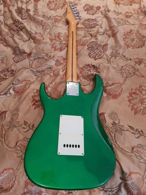 Ibanez RX series green electric guitar