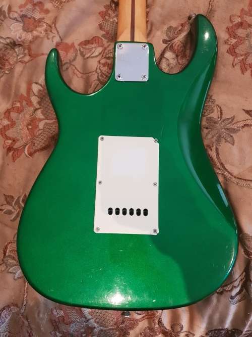 Ibanez RX series green electric guitar