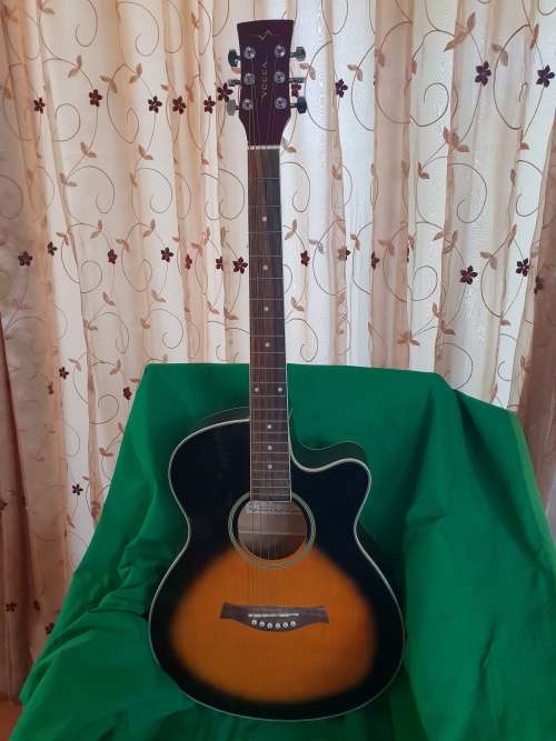 Vocca acoustic electric 6 string guitar