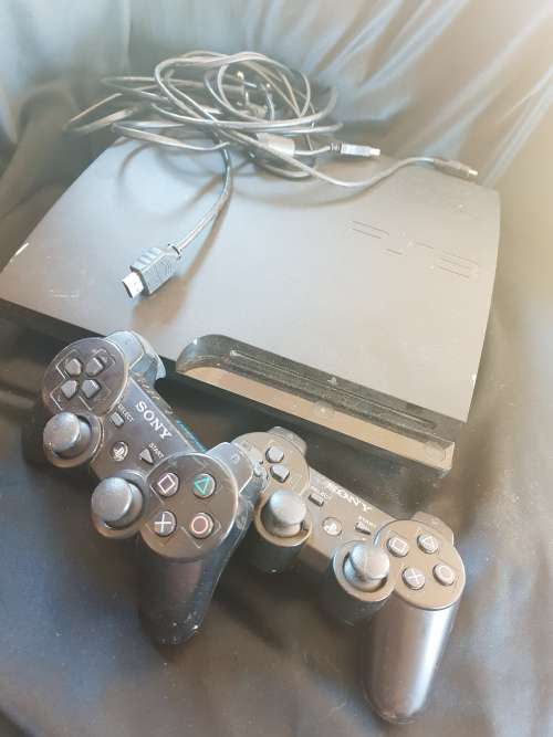 Sony PlayStation 3 Slim CECH-3004A 160GB Console - Charcoal Black