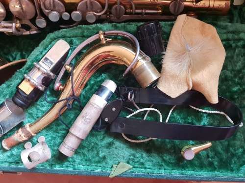 *RARE* Saxophone -Julius Keilwerth New King professional Tenor saxophone 1960 model with angel wings