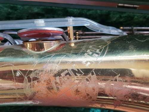 *RARE* Saxophone -Julius Keilwerth New King professional Tenor saxophone 1960 model with angel wings