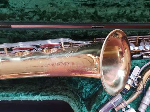 *RARE* Saxophone -Julius Keilwerth New King professional Tenor saxophone 1960 model with angel wings