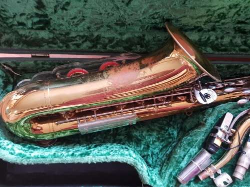 *RARE* Saxophone -Julius Keilwerth New King professional Tenor saxophone 1960 model with angel wings