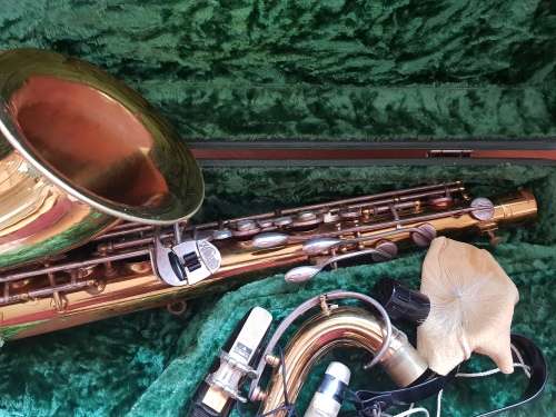 *RARE* Saxophone -Julius Keilwerth New King professional Tenor saxophone 1960 model with angel wings