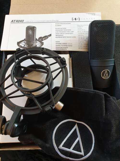 Audio-Technica AT4040 Cardioid Condenser Microphone