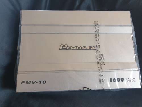 Amp-Car -Promax PMV18 -New in box
