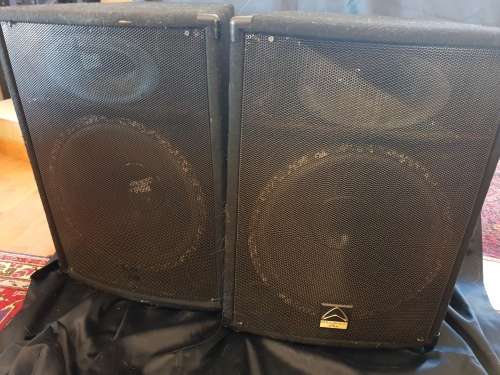 Wharfdale SVP15 DJ/Disco speakers-set of 2 in carpeted box