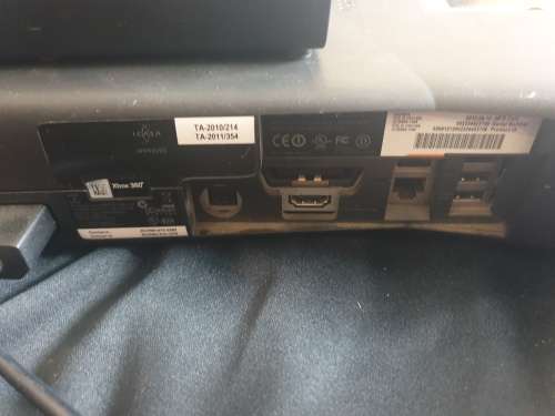 Microsoft X Box 360 S Model 1439 with 2 controls and Kinect
