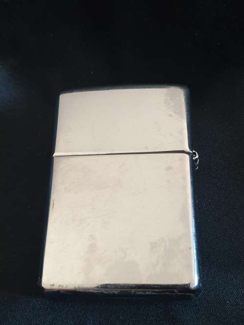 Zippo Lighter Collectable discontinued Brush Chrome Regular Tarot death card 24328-damaged