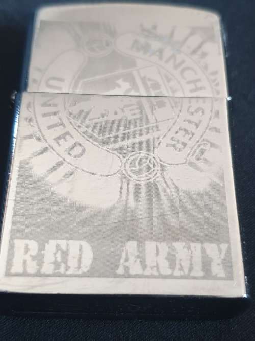 Zippo LIghter Manchester United -Red Army 2008