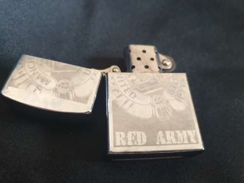 Zippo LIghter Manchester United -Red Army 2008