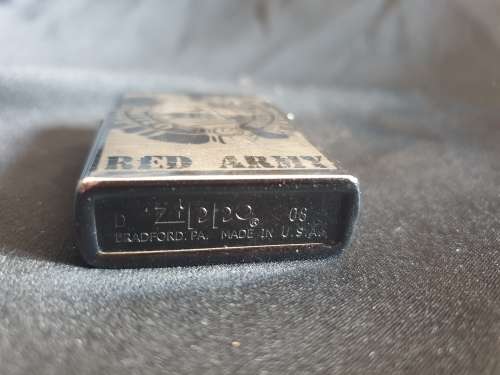Zippo LIghter Manchester United -Red Army 2008
