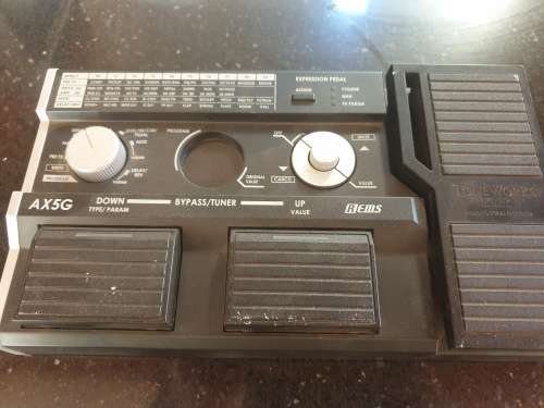 Guitar Multi effects Pedal with reverb- Korg Tone-works AX5G