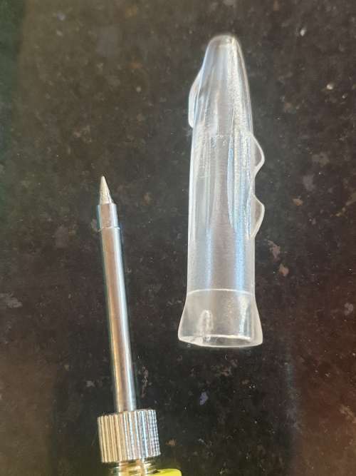 Professional USB soldering iron with replaceable tip