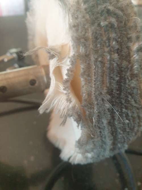 Jewellery /CD buffer /polisher machine with buffing pads attached-reduced