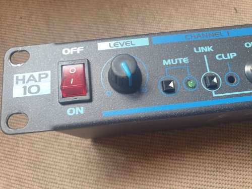 Proel Electronics 4 channel headphone amp rack mount