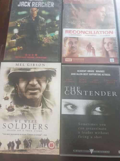 DVDs job-lot of 12 DVDs -Action