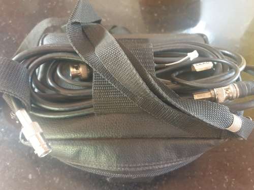 mobile Video Test monitor in black carry case