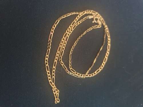 9ct gold figaro chain
