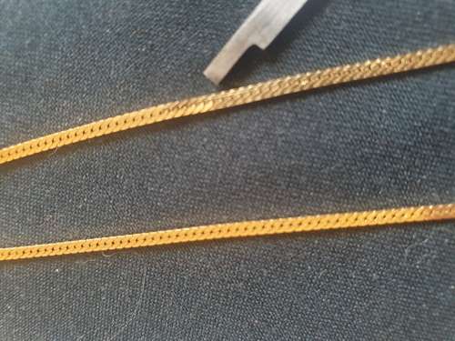 14CT GENUINE GOLD FLAT NECKLACE