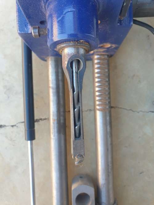 Hollow chisel mortizer