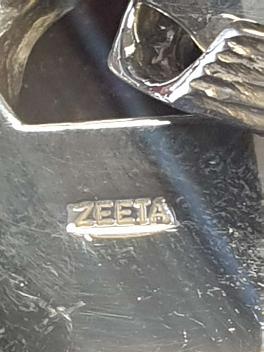 Solid Very heavy and chunky sterling (925) silver bracelet-Zeeta