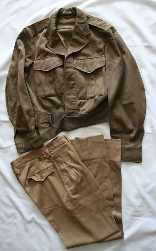 SADF BUNNY JACKET + TROUSERS UNIFORM -- 1960's & 70's