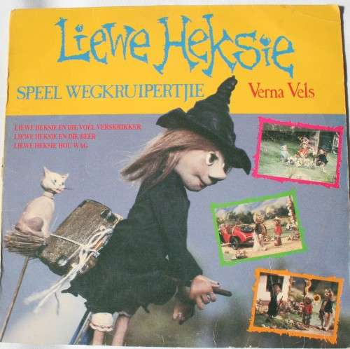 LIEWE HEKSIE -- SPEEL WEGKRUIPERTJIE -- VERNA VELS -- AFRIKAANS VINYL LP RECORD