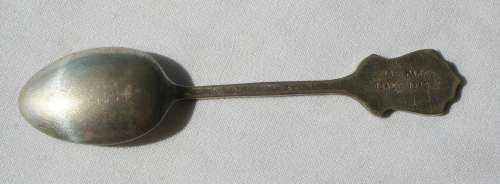 SPRINGBOKS vs NEW ZEALAND - 1949 TOUR - COMMEMORATIVE SPOON -- VERY RARE