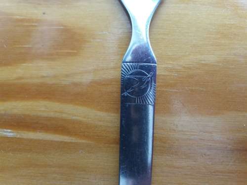 SET OF SOUTH-AFRICAN AIRWAYS CUTLERY - 12 PIECES - 1970`s