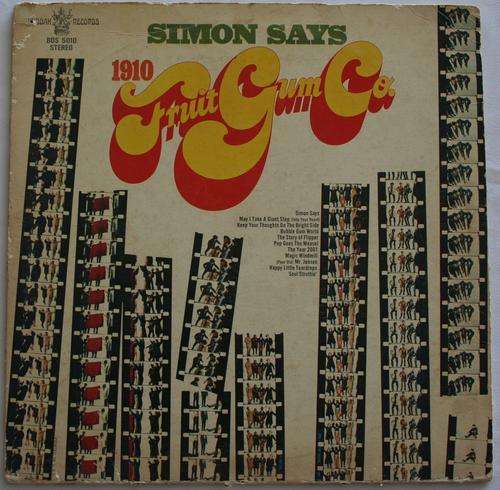 THE 1910 FRUITGUM CO -- SIMON SAYS -- VINYL LP RECORD