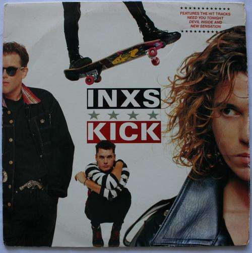INXS -- KICK -- VINYL LP RECORD